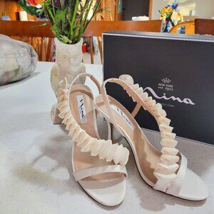 Nina Heels - Ivory Claudy (NIB)
